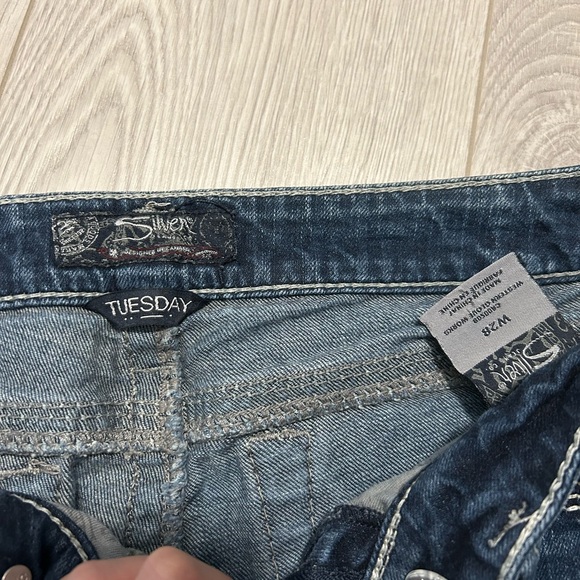 Silver jeans co - womens capri, NEW! - Picture 4 of 4